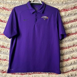 Nike Purple Dri-Fit Polo Richardson Texas High School Eagles Size XL